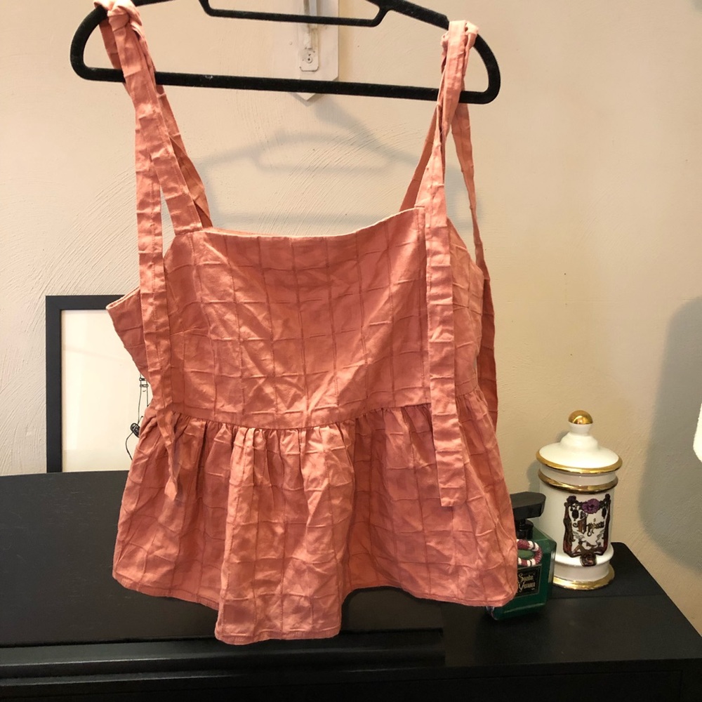 ❤️ ASOS Square Neck Peplum Top - Picture 4 of 6